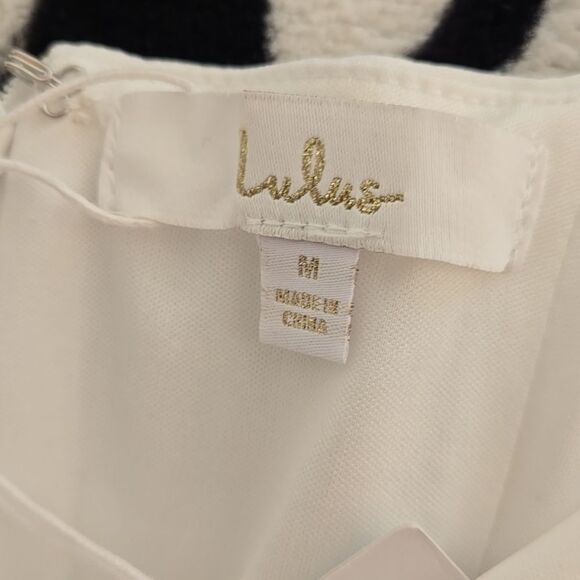 NWT Your Sweetie White Tie-Strap Column Maxi Dress Lulus - Picture 6 of 6